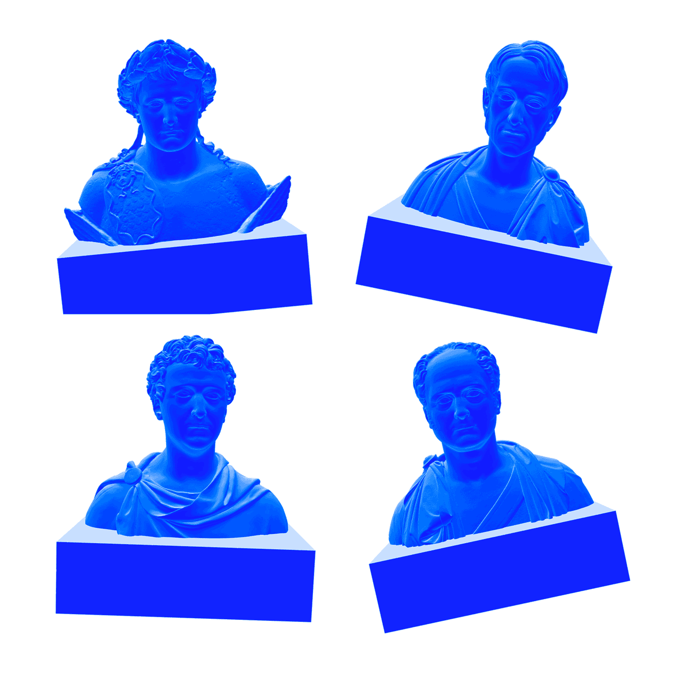Alexander I , Napoleon Bonaparte, Frederik VI and Christian Frederik