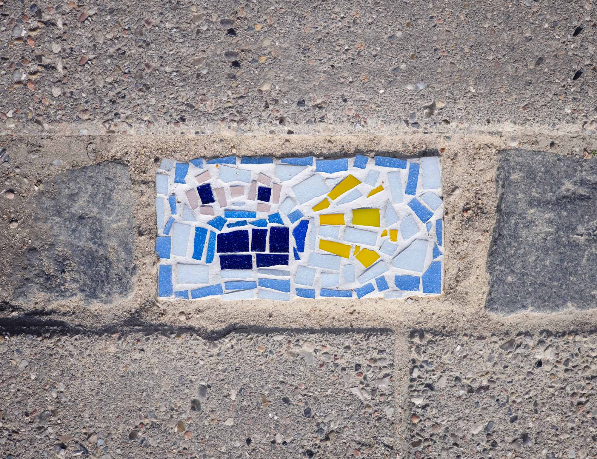 Mosaic in the public space